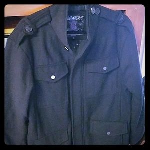 Men's L pea coat/military jacket